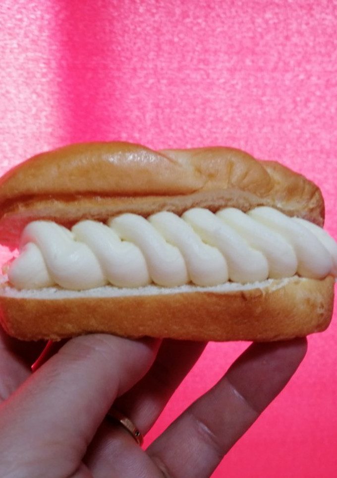 Una foto de Crema de chololate blanco