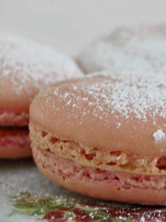 Foto resep Strawberry macaron