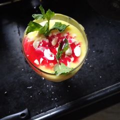 A picture of Mango Lassi.