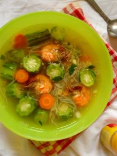 Foto resep Sup Oyong Udang