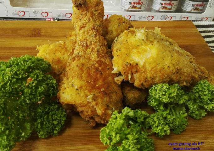 Ayam goreng ala KFC