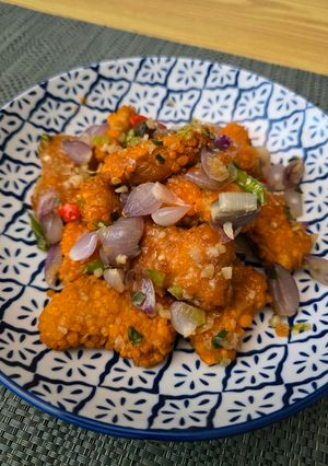 Foto resep Oseng Nugget Bawang
