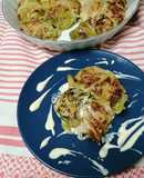 Involtini di verza e ceci con salsa alla senape