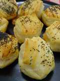 Brie and Ham Puff Pastries