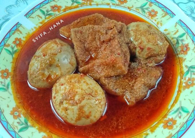 Resep Tahu Telur Bumbu Merah oleh Mama Syifa Hana Cookpad