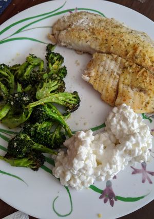 A picture of Air Fryer Broccoli.