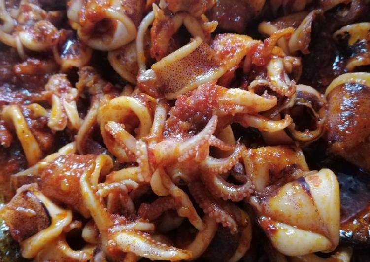 Cara Buat Sambal Sotong ❤️ yang Mudah