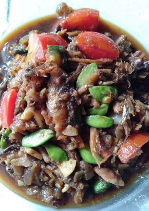Foto resep Sambal klotok pete