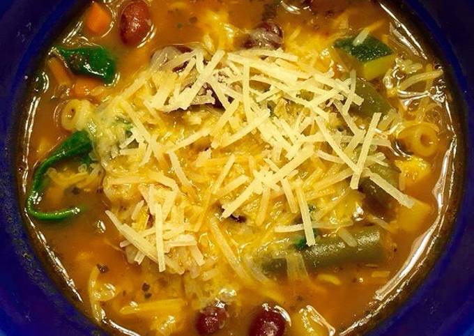 How to Make Quick Minestrone soup