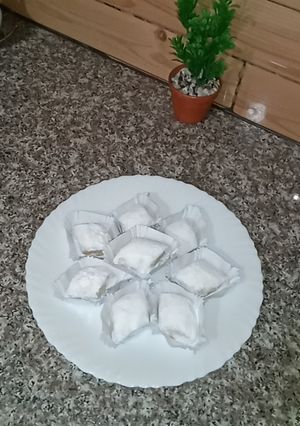 صورة لوصفة حلوة(الحربوش) لأمي🤍🇩🇿