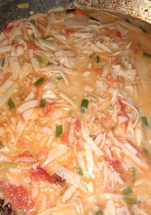 Foto resep Sayur rebung pedas