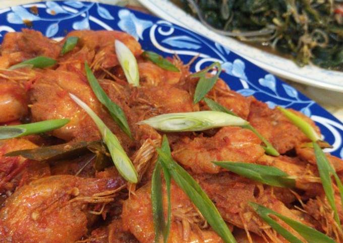 Easiest Way to Cook Delicious Udang saos padang