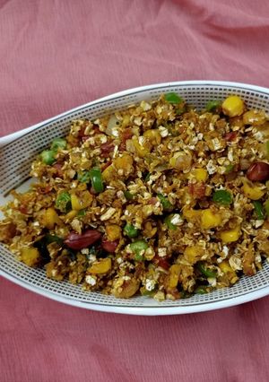 A picture of Oats poha.