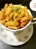 Crispy crunchy fusilli (mecroni)