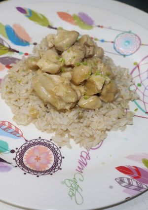 Una foto de Pollo al limón