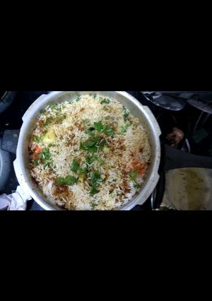 A picture of Mutton Biryani.