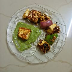Barbeque Paneer Tikka A picture of Barbeque Paneer Tikka.