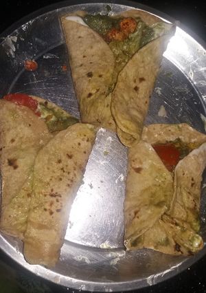 A picture of :Kathi Roll.