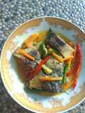 Ikan Caru (Cencaru) Masak Acar Kuning