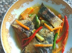Foto resep Ikan Caru (Cencaru) Masak Acar Kuning
