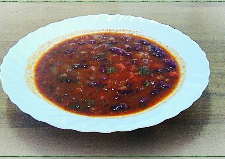 Alubias pintas con olla expres. Receta vegana