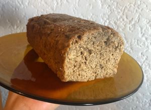 Una foto de Pan de banana integral y light