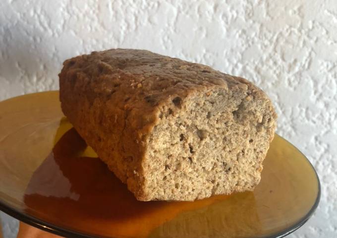 Pan de banana integral y light