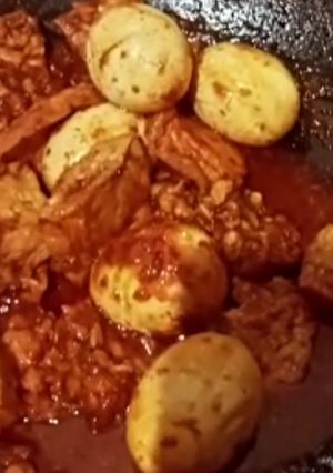 Foto resep Bali Telor, Tahu Tempe Simple