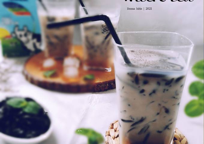 Cincau Milk Tea