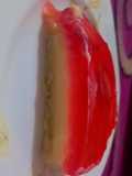 مكس كاستيرد و جلي فريز مع قطع فريز🍓