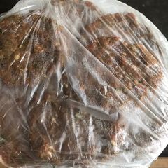 A picture of Chapli kabab.