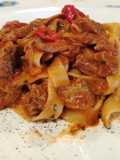 Pappardelle con Cinghiale al Sugo