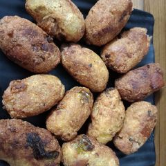 A picture of Leftover Potato veggies Bread Cutlet.