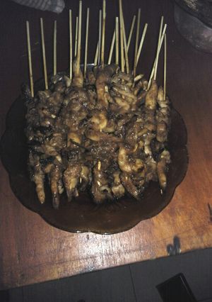 Foto resep Sate tauchi at sate jamur tiram
