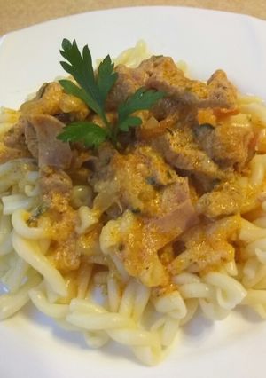 Hamis visegrádi pecsenye recept fotója