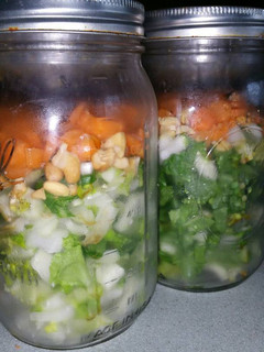 A picture of Bok Choy Chopped Salad.