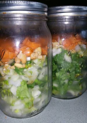 A picture of Bok Choy Chopped Salad.
