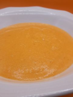 Una foto de Puré de calabaza