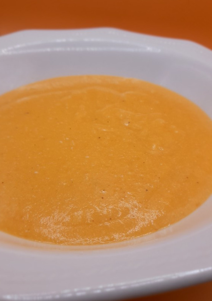 Una foto de Puré de calabaza