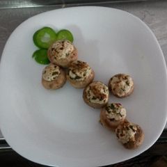 A picture of Stuffed mushrooms.