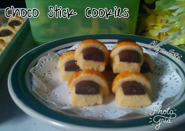 Resep Choco Stick Cookies / kuker sensansi cokelat Anti Gagal