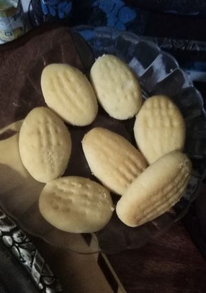 صورة لوصفة بسكويت مع القهوة او الشاي