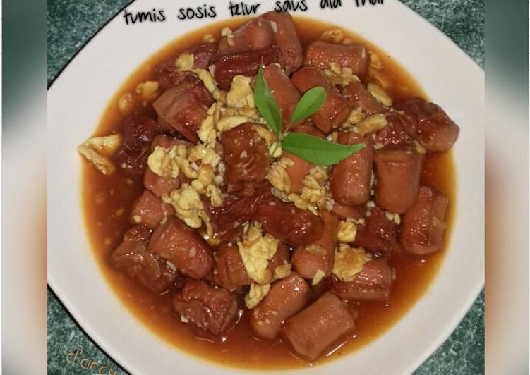 Resep Tumis Sosis Telur  Saus ala Thai oleh Mama Diarcy 