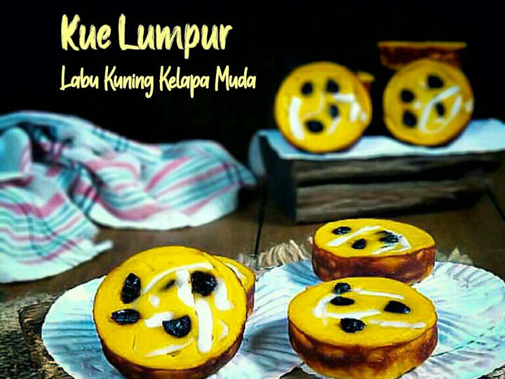 Cara Mudah Menyiapkan Resep Kue Lumpur Labu Kuning Kelapa Muda yang Enak Banget Anti Ribet, Menggugah Selera