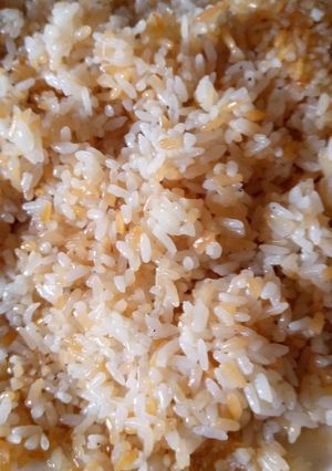 صورة لوصفة ارز حبه وحبه
