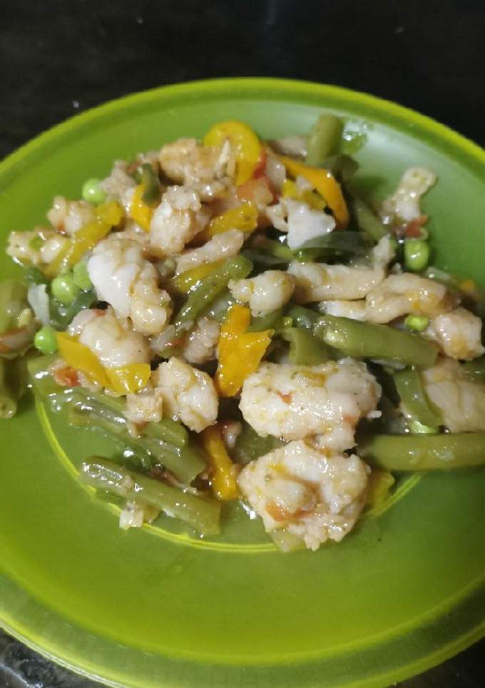 Una foto de Filete con Pimientos