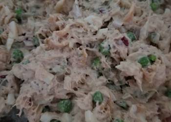 Fresh, Prepare Recipe Tunapea and garden rotini salad Delicious Simple