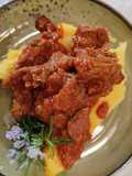 Polenta con cinghiale