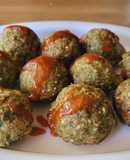 Coriander leaves and moong appe