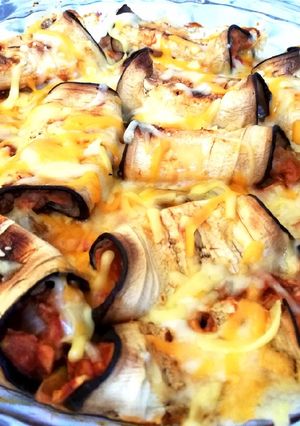 Foto principal de Rollitos de berenjena al horno
